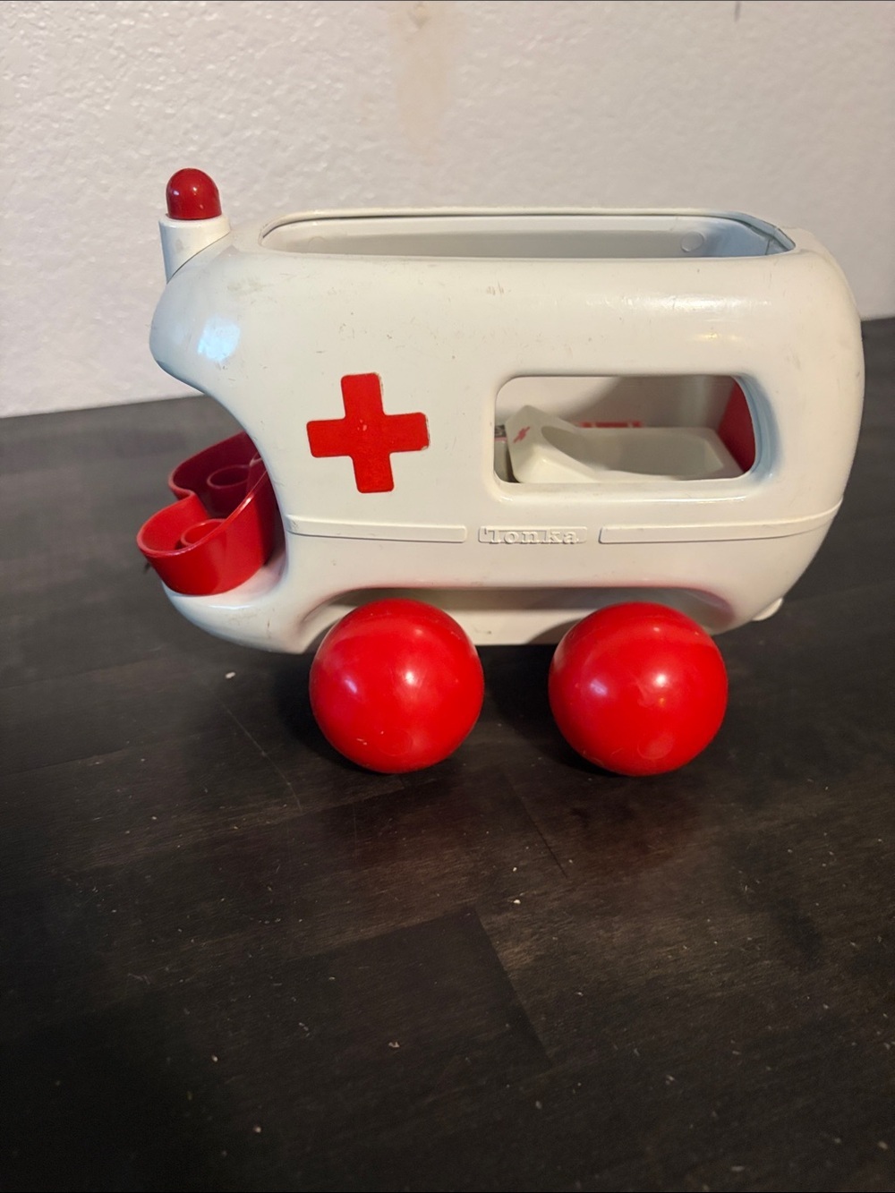 Tonya Toddlers Vintage 1970s Ambulance with Gurney